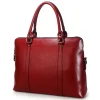 New 100% Genuine Leather Briefcase For Woman 14 15.6 inch Laptop Bag - Thumbnail Image 2
