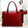 New 100% Genuine Leather Briefcase For Woman 14 15.6 inch Laptop Bag - Thumbnail Image 1