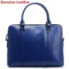 New 100% Genuine Leather Briefcase For Woman 14 15.6 inch Laptop Bag - Thumbnail Image 19