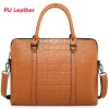 New 100% Genuine Leather Briefcase For Woman 14 15.6 inch Laptop Bag - Thumbnail Image 14