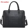 New 100% Genuine Leather Briefcase For Woman 14 15.6 inch Laptop Bag - Thumbnail Image 15