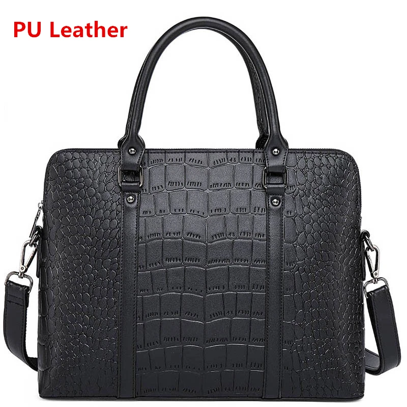 New 100% Genuine Leather Briefcase For Woman 14 15.6 inch Laptop Bag - Image 15