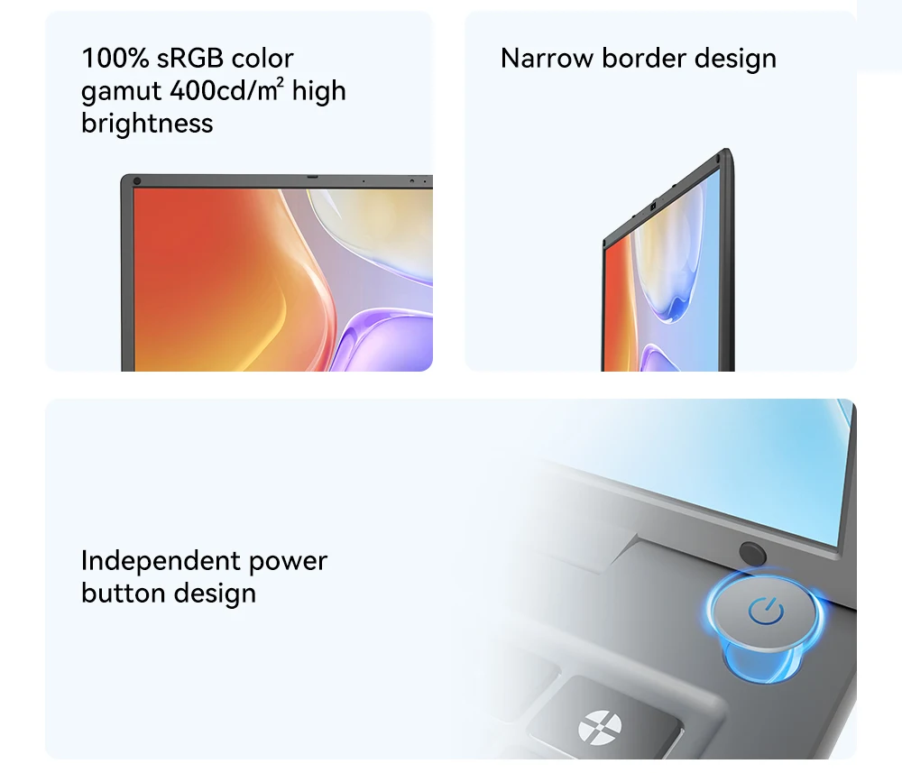 16 Inch Laptop Intel Core I5 CPU 2.5K IPS Display 16GB RAM 512GB/ 1TB ROM - Image 4