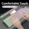 Game Keyboard USB Wired Mechanical Feel Luminous - Thumbnail Image 2