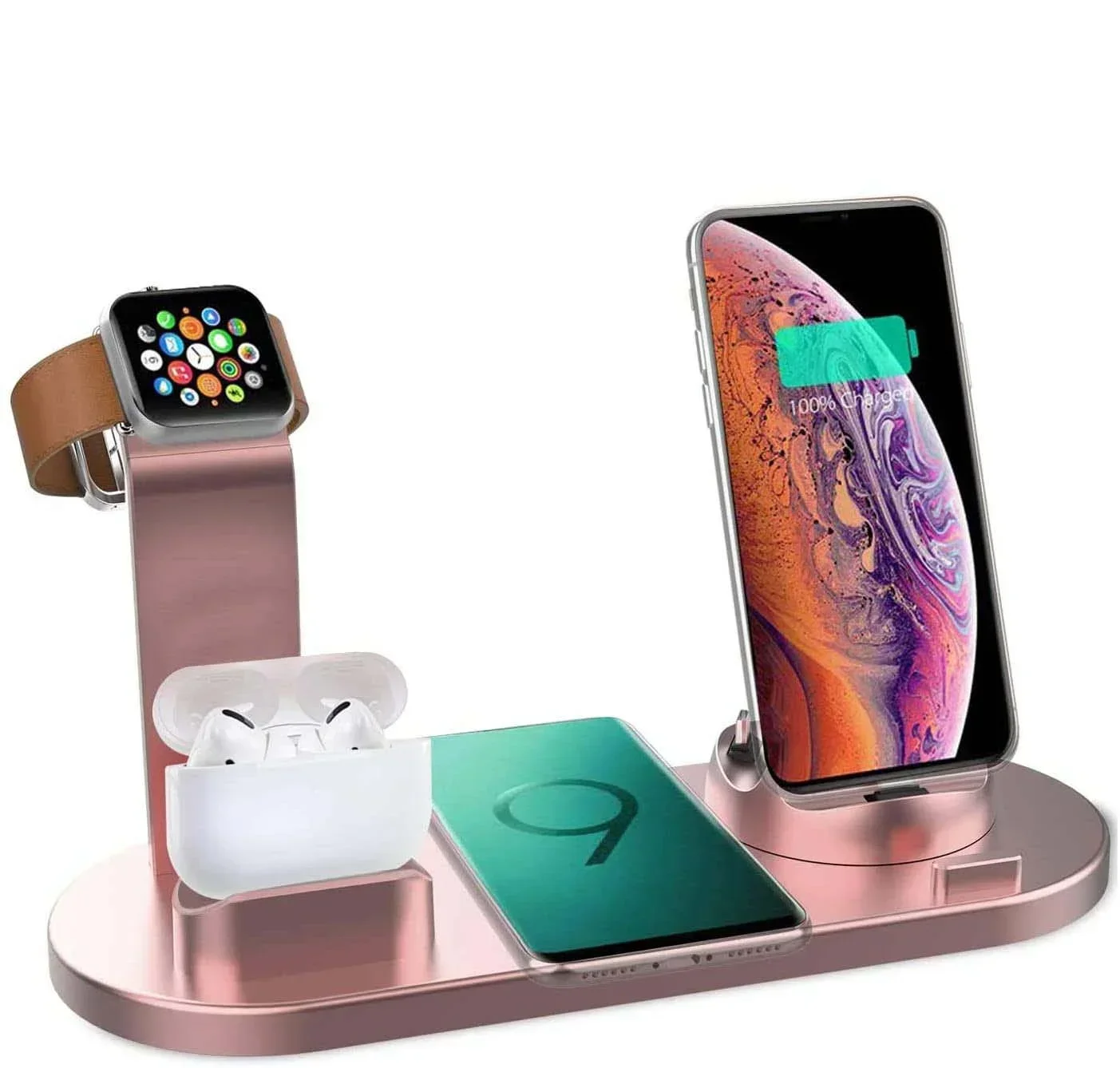 7 In 1 Wireless Charger Stand For iPhone 1-12 Apple Watch ,etc.. - Image 10