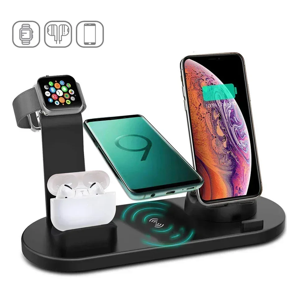 7 In 1 Wireless Charger Stand For iPhone 1-12 Apple Watch ,etc.. - Image 8