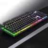 Game Keyboard USB Wired Mechanical Feel Luminous - Thumbnail Image 7
