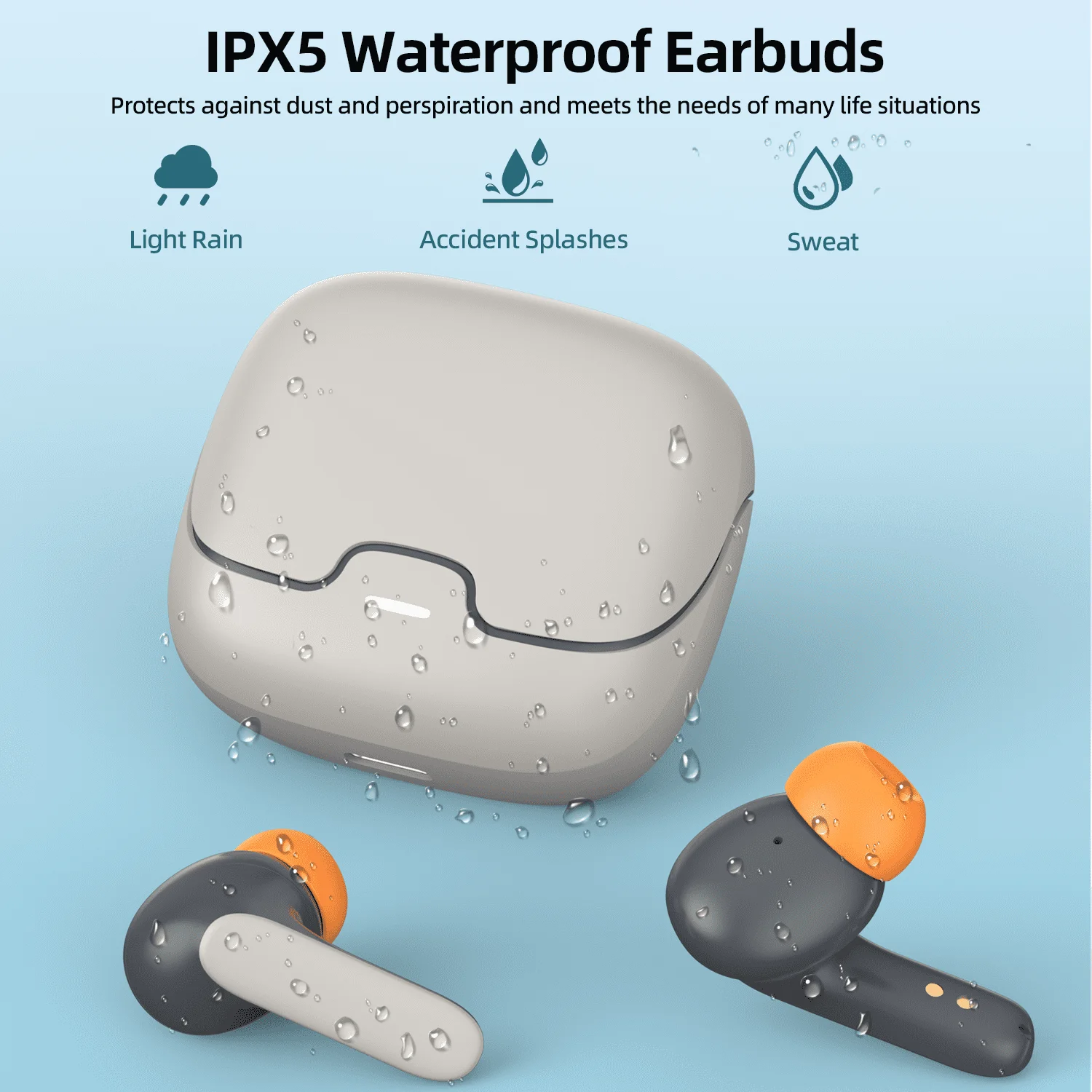 Bluetooth 5.4 TWS Wireless Earbuds, 100H Total Playtime, - Image 4