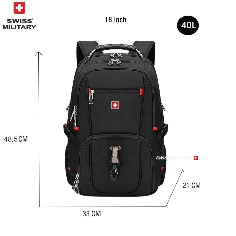Waterproof Men's Backpack 15.6/17 Inch Laptop Backpacks - Image 8