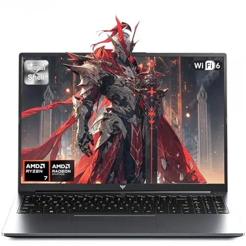 ACEMAGIC 16.1' Gaming Laptop with AMD Ryzen 7 H255 Processor up to 4.75 GHz - Image 1