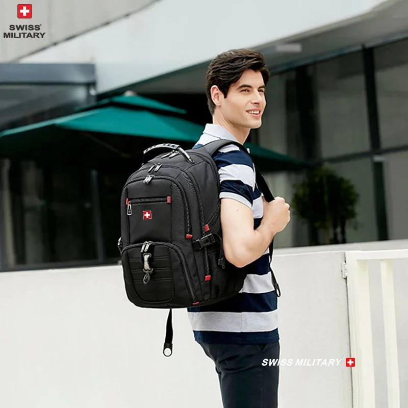 Waterproof Men's Backpack 15.6/17 Inch Laptop Backpacks - Image 6