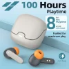 Bluetooth 5.4 TWS Wireless Earbuds, 100H Total Playtime, - Thumbnail Image 1
