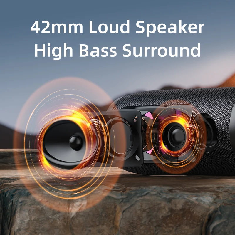 ZEALOT-S76 50W Portable Bluetooth Speaker, Waterproof - Image 2