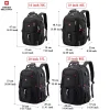 Waterproof Men's Backpack 15.6/17 Inch Laptop Backpacks - Thumbnail Image 4