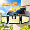 1/2PCS Solar Outdoor Lights, 3 Adjustable Heads - Thumbnail Image 5