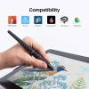 13 Graphics Tablet Monitor AG Glass Pen Display Drawing Screen - Thumbnail Image 4