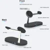 3 in 1 Wireless Charger Stand Fast Charging Station for Apple - Thumbnail Image 4