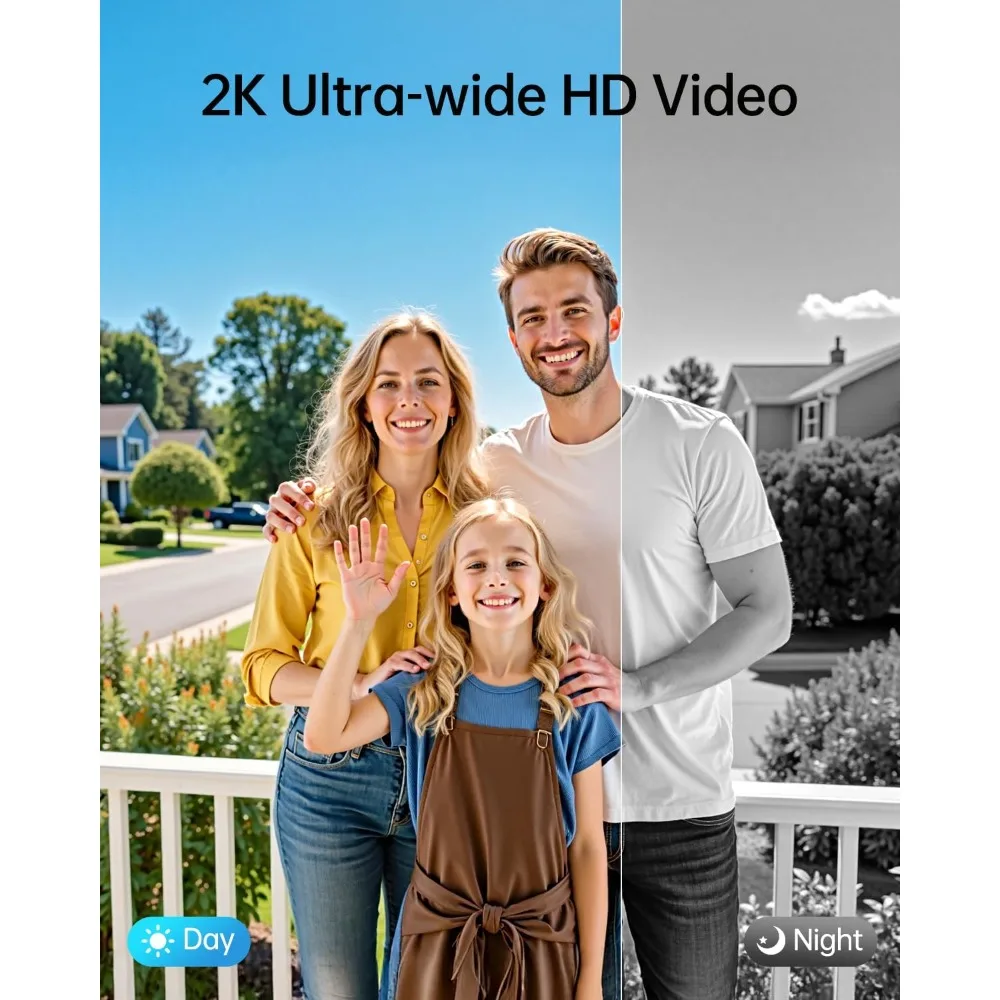 Smart Door Lock with 2K Camera Doorbell Fingerprint - Image 4