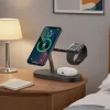 3 in 1 Wireless Charger Stand Fast Charging Station for Apple - Thumbnail Image 2
