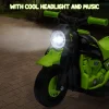 6V Kids Electric Motorcycle With Bubble Machine, - Thumbnail Image 5