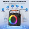 2 Wireless Microphones T19-T Karaoke Machine | - Thumbnail Image 3