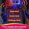 JOYFY Mini Indoor Basketball Hoop Light Up Over The Door Basket Ball Hoop for Kids Toys Birthday Gifts with Scoreboard & 4 Balls - Thumbnail Image 5
