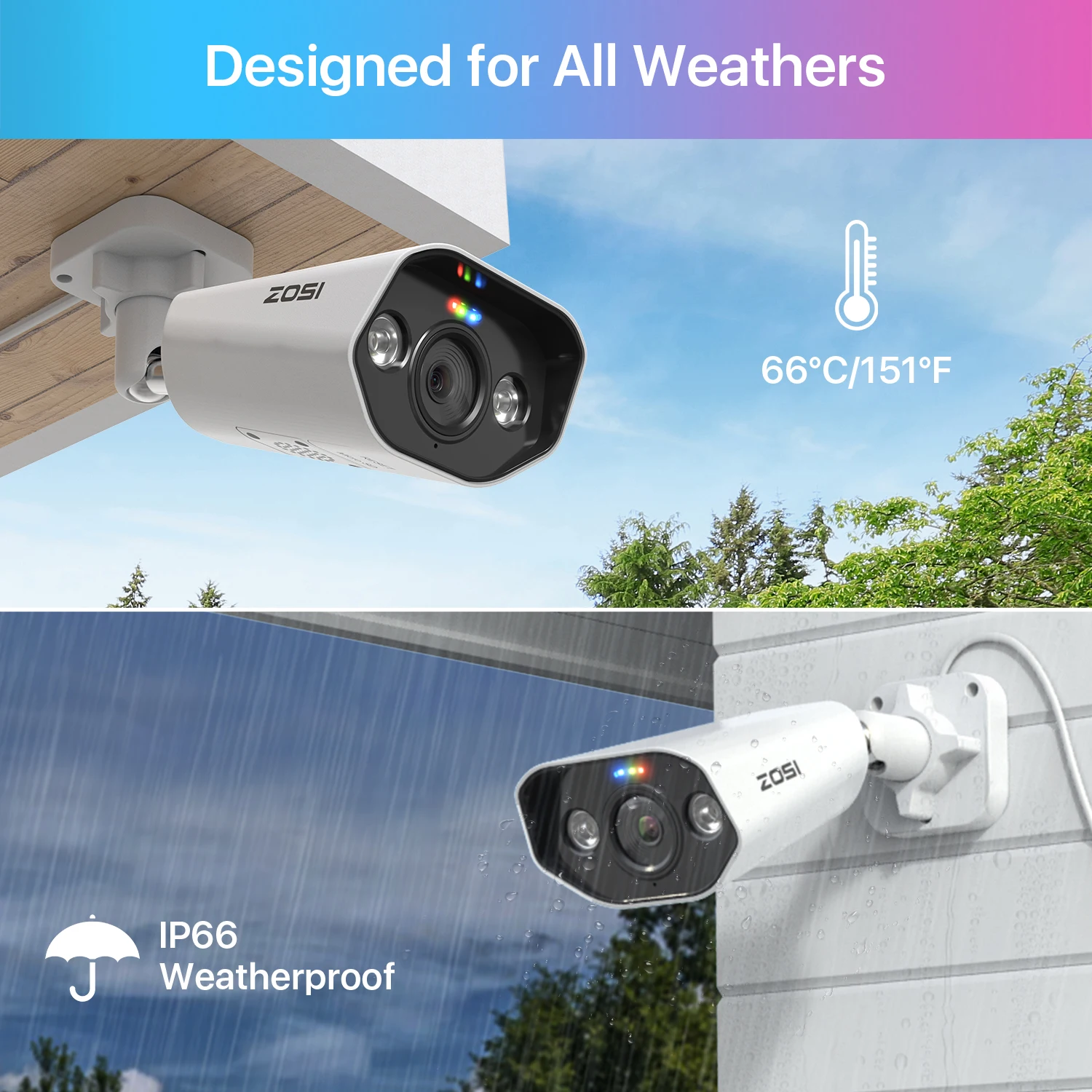 ZOSI 4K IP Camera Add-on PoE Security Camera - Image 6