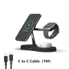 3 in 1 Wireless Charger Stand Fast Charging Station for Apple - Thumbnail Image 8