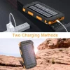 Solar Charging Power Bank,Dual USB & Type C Output Port Multicharger - Thumbnail Image 5