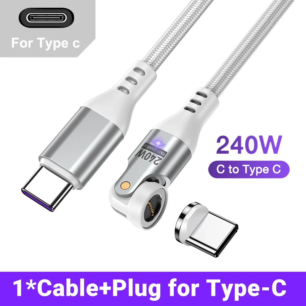 AUFU 240W Magnetic USB Type C To USB C Cable - Image 19