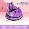 12V Kids Electric Bumper Car  Parent Remote, 360° - Thumbnail Image 2