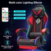 Gaming Chair Massage with LED RGB Lights - Thumbnail Image 5