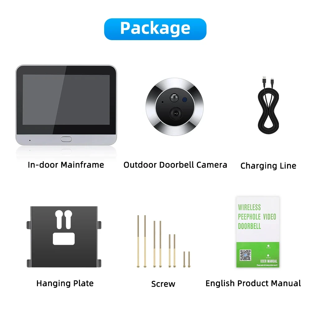 3MP ICam365 Wireless House WiFi Door Camera - Image 6