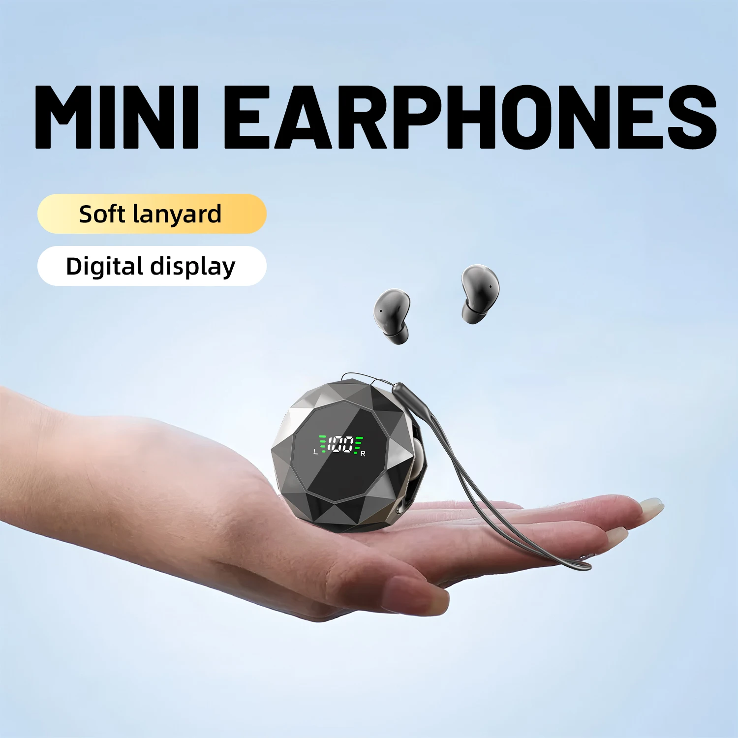 Mini Wireless Sleep Earbuds for Side Sleepers, Bluetooth 6.0 In-Ear Headphones with Noise Reduction, Ultra Small Hidden Earphones, Comfortable Fit for Long Wear & Deep Sleep & Birthday and Holiday Gifts - Image 2