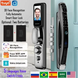 Wifi Tuya APP Face Recognition Smart Door Lock