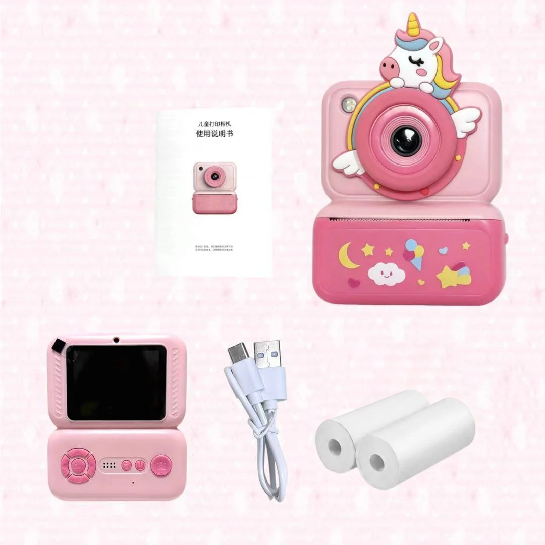 Cute Unicorn Kids Instant Print Digital Camera - Image 5