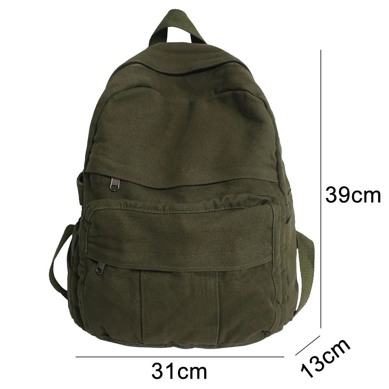 Fabric School Bag Canvas Laptop Bag - Image 6