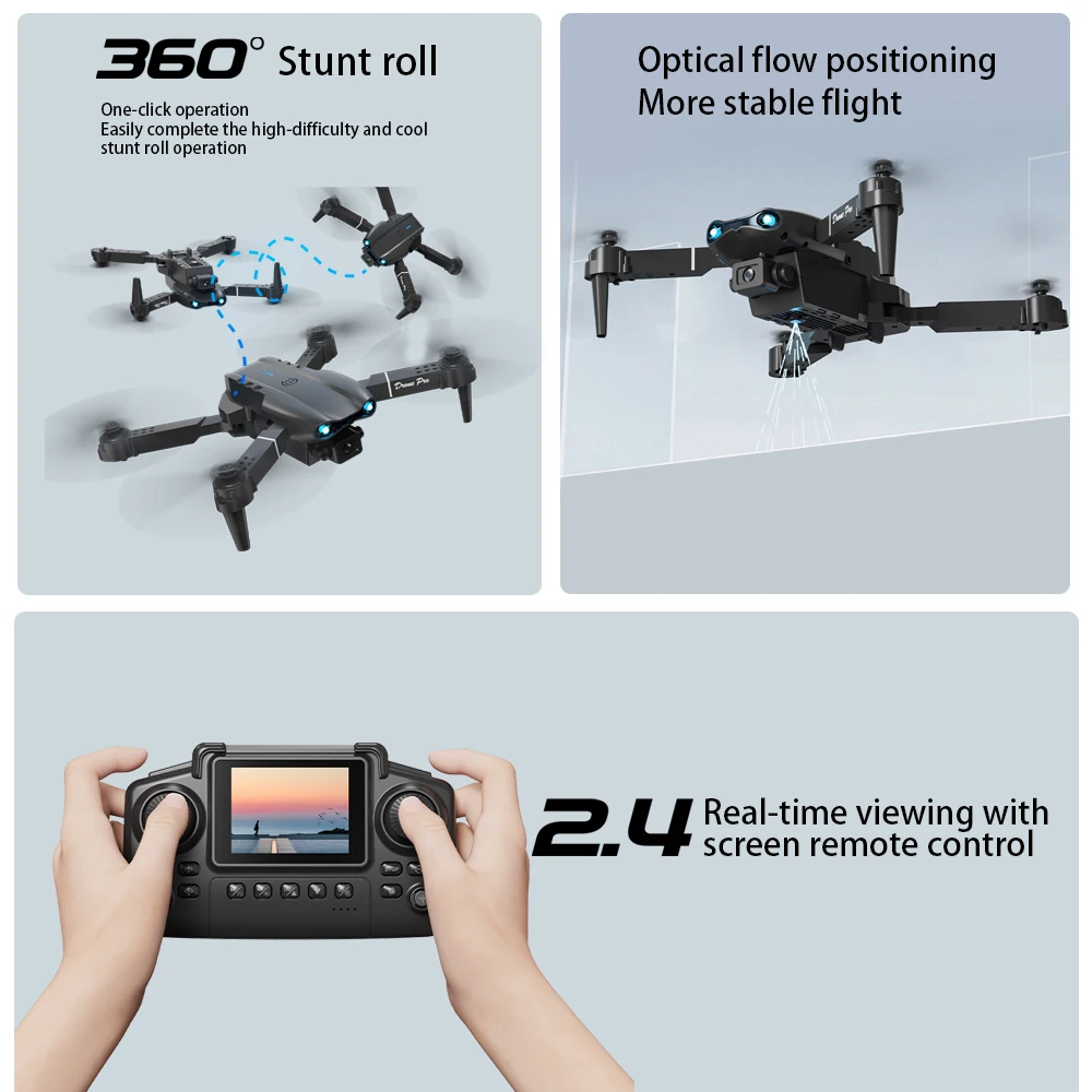 ZNLYRION E99 PRO RC Drone with Screen Remote Control - Image 7