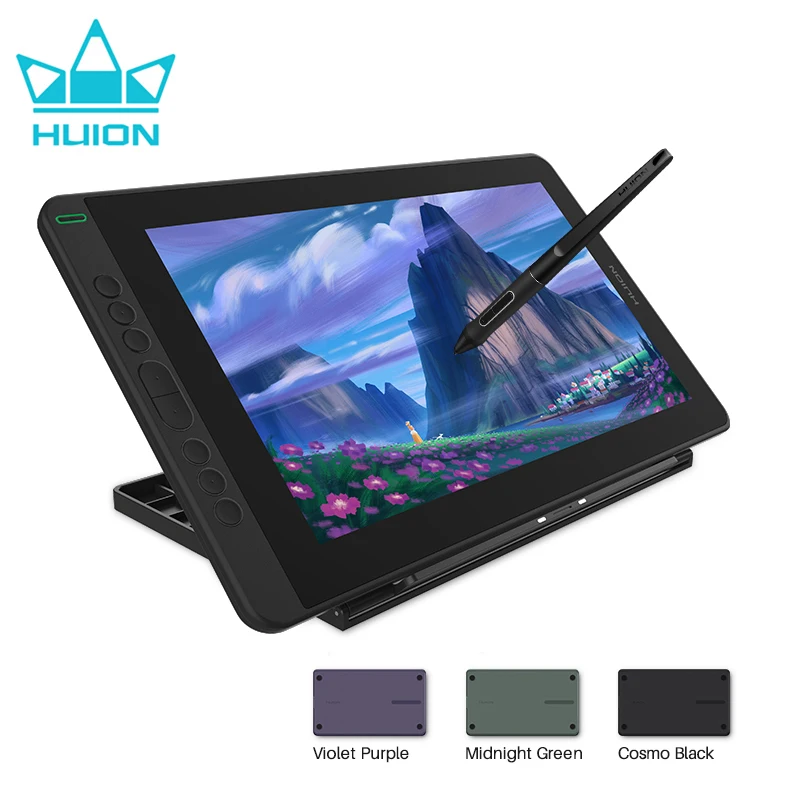 13 Graphics Tablet Monitor AG Glass Pen Display Drawing Screen - Image 1
