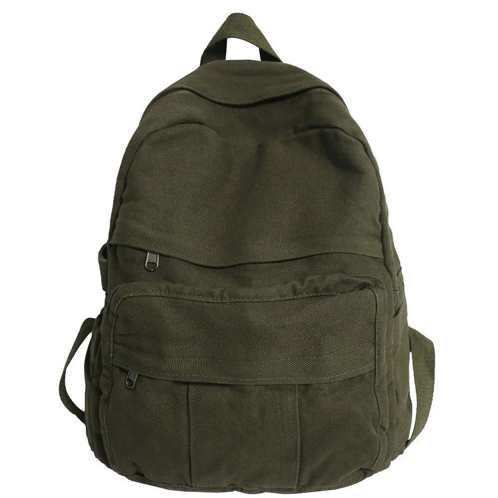 Fabric School Bag Canvas Laptop Bag - Image 9