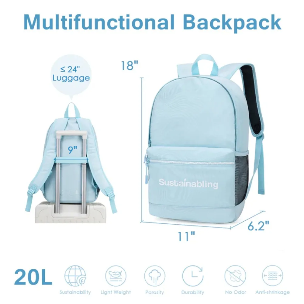 Travel Backpack with Large Capacity and Durability, Laptop Backpack for Campus and Commuting, Hiking Trip - Image 2