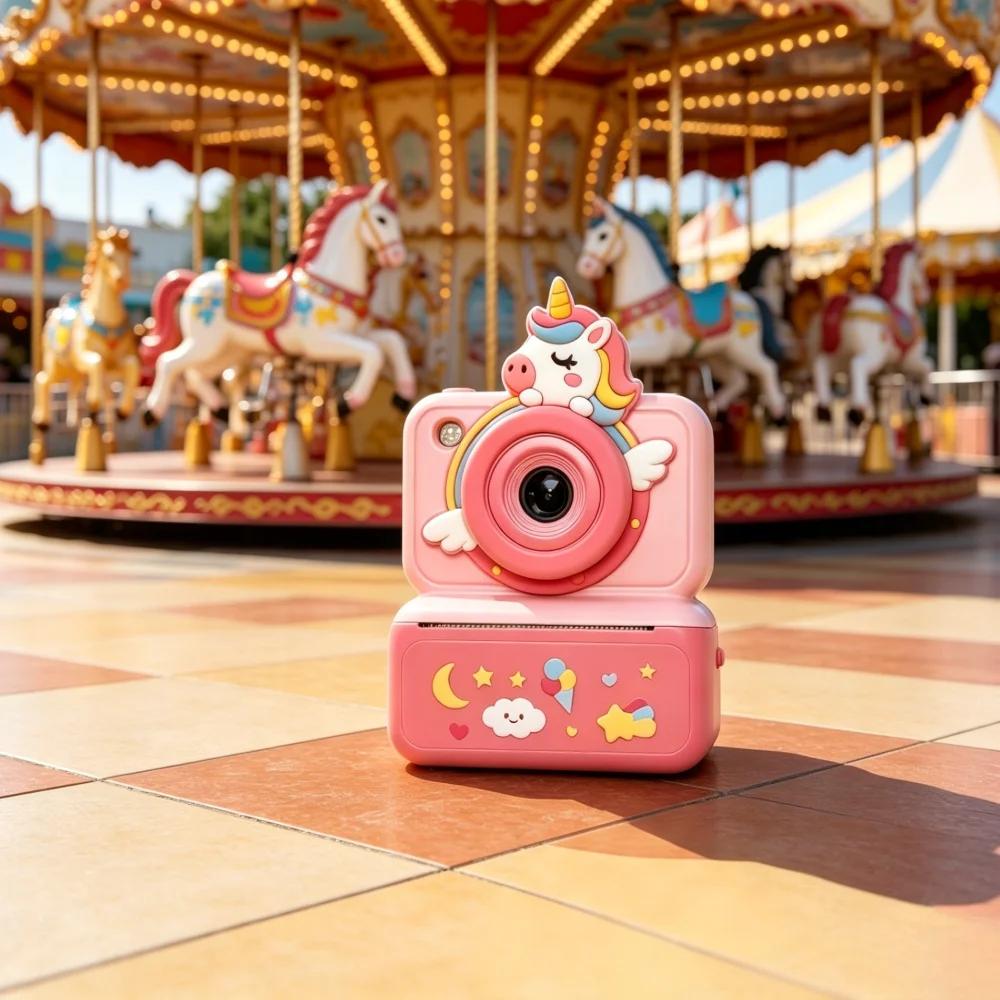 Cute Unicorn Kids Instant Print Digital Camera - Image 7