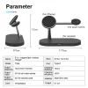 3 in 1 Wireless Charger Stand Fast Charging Station for Apple - Thumbnail Image 5