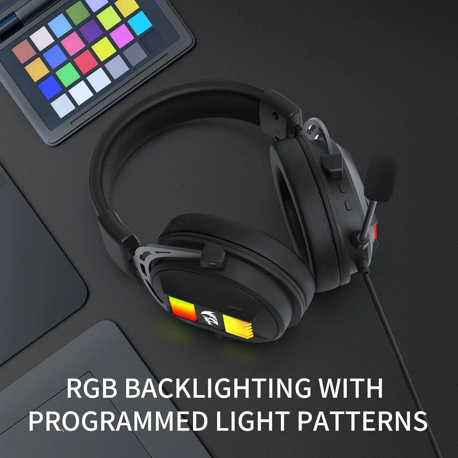 Redragon H375 Wired Gaming Headset, - Image 5
