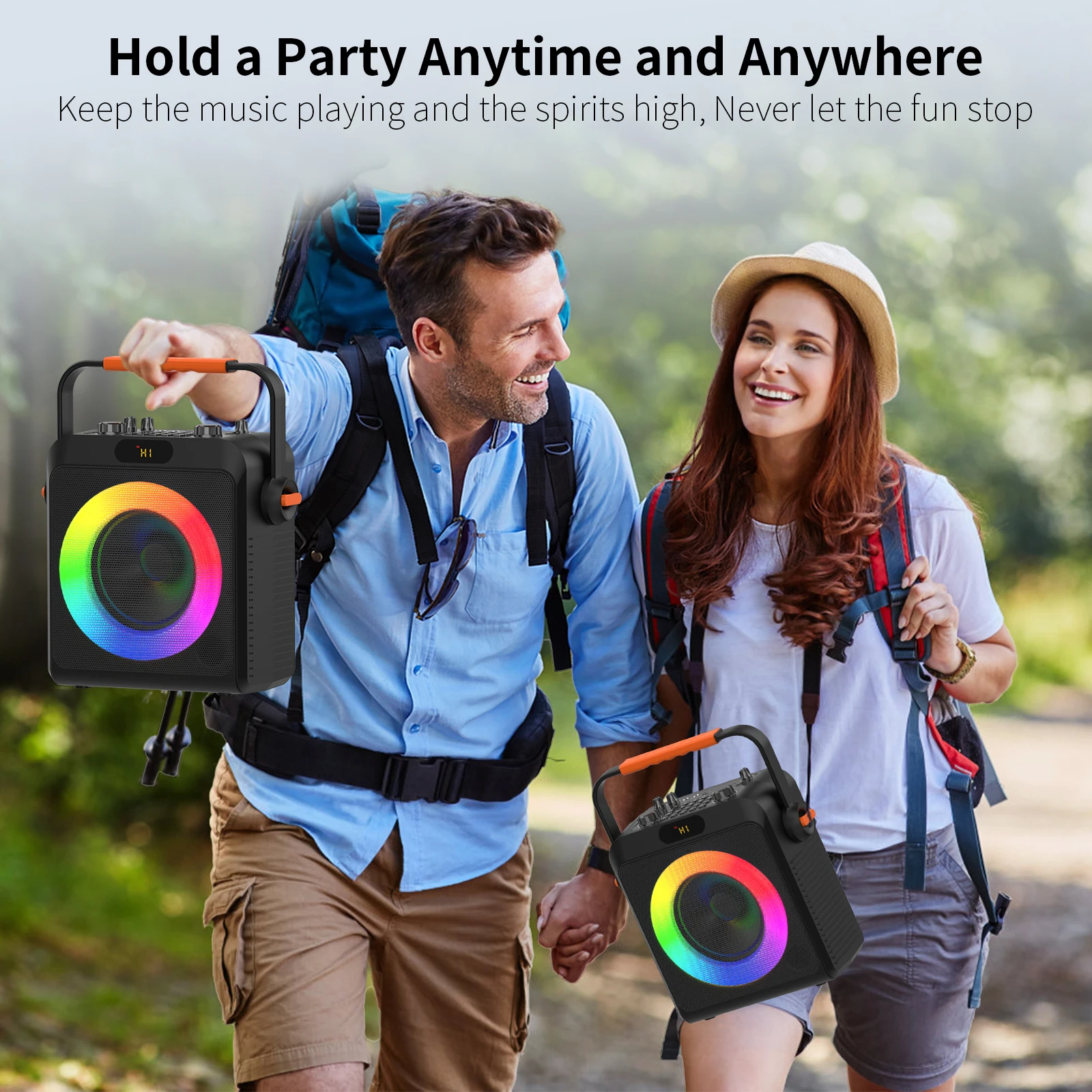 2 Wireless Microphones T19-T Karaoke Machine | - Image 5