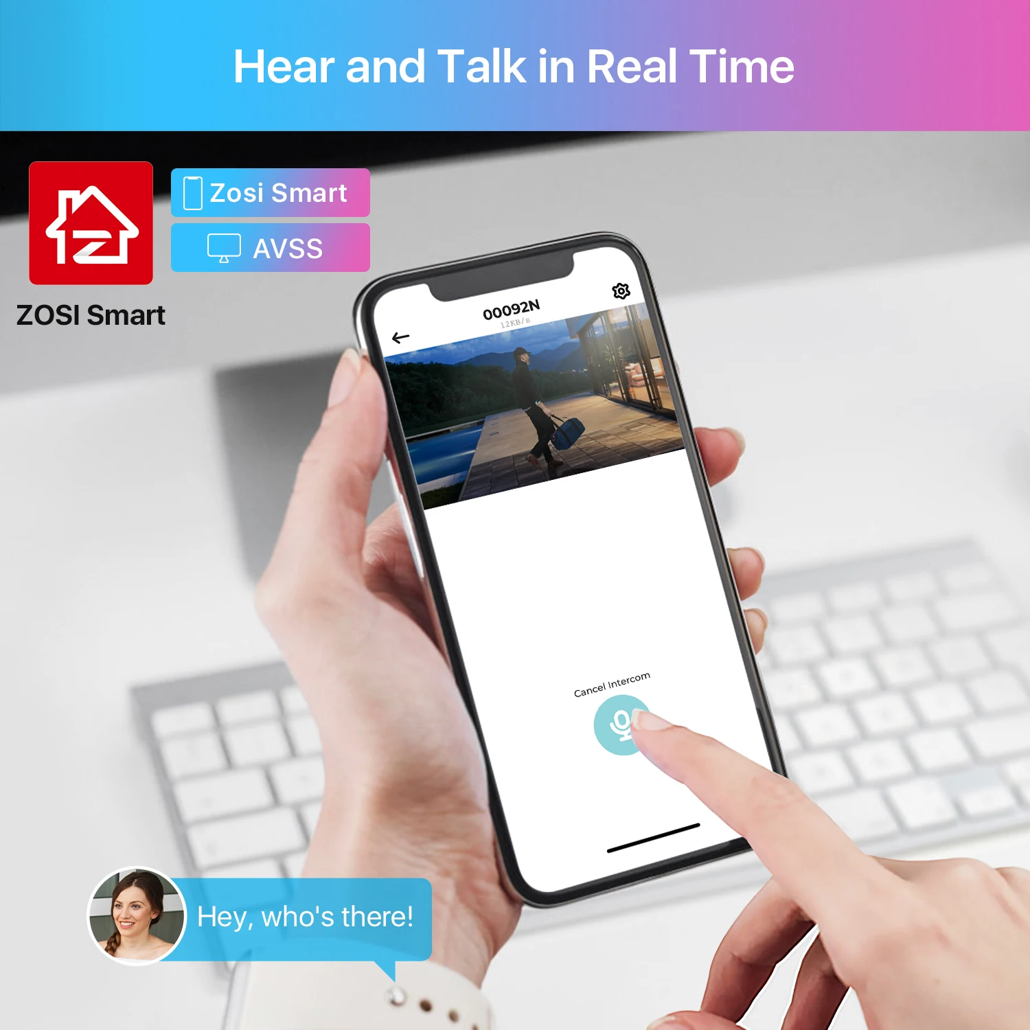 ZOSI 4K IP Camera Add-on PoE Security Camera - Image 4