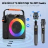2 Wireless Microphones T19-T Karaoke Machine | - Thumbnail Image 2