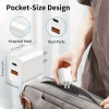 20W USB C fast Charger Block Dual Port with 6FT - Thumbnail Image 3