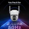 ANNKE 4MP Solar Wireless Security Camera Outdoor Waterproof - Thumbnail Image 7