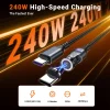 AUFU 240W Magnetic USB Type C To USB C Cable - Thumbnail Image 2